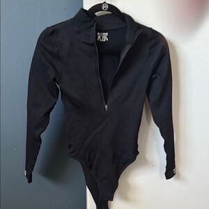 Black Kids One Piece Bodysuit